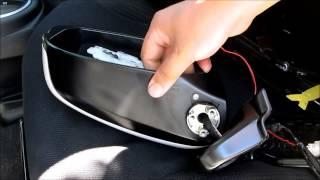 DIY Honda Fit LED side mirror cover installation