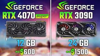 RTX 4070 SUPER vs RTX 3090 | Test in 6 Game