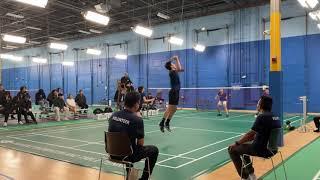 Vinson Chiu, Jennie Gai vs Ryan Ma, Veronica Yang. US National Championships 2022 XDF