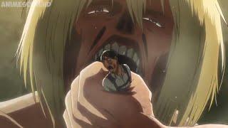 Armin eats Bertholdt Scene HD!