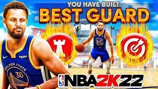 THIS PLAYMAKING SHOT CREATOR IS THE BEST GUARD BUILD ON NBA 2K22! BEST SHOOTING & PLAYMAKING BADGES