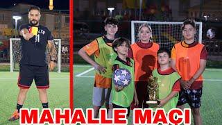 ANNEMLE MAHALLE MAÇI YAPTIK CHALLENGE !! KUPASINA