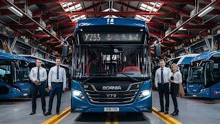 "The Most Powerful Bus Ever? 2025 Scania V8 770 Will Blow Your Mind!" First look