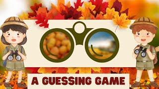 What Am I? Fall Edition! | Interactive Autumn Vocabulary Guessing Game for Kids 