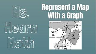 Graph Theory: Create Graph to Represent Common Boundaries on a Map