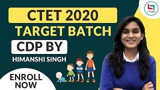 CTET-2020 Target Batch | Growth & Development by Himanshi Singh | Class-01