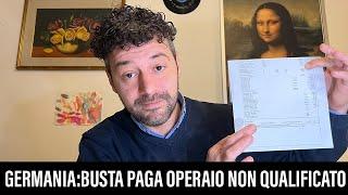 INCREDIBILE!! Stipendi in Germania,due storie a confronto[LAVORATORE LAUREATO e OPERAIO GENERICO]