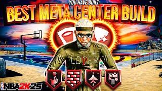 NEW BEST META CENTER BUILD ON NBA 2K25! BEST 7'0 CENTER BUILD 2K25!