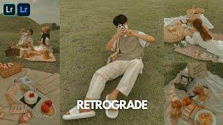 Retrograde Vintage Aesthetic Preset - Free Lightroom Mobile Vintage Tone Preset Free Download