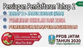 Persiapan Pendaftaran Tahap 2 Jalur Zonasi (SMA) PPDB Jatim 2020 #32