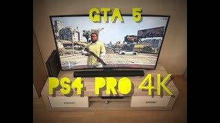 GTA 5 Gameplay PS4 PRO - 4K on Samsung 4K Smart TV HDR+   (4K VIDEO)