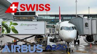 SWISS Airbus A220-300  Prague to Zurich  [FULL FLIGHT REPORT]