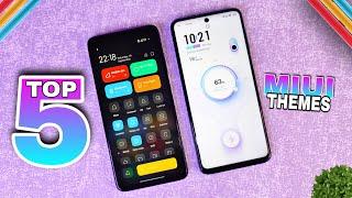 Best Miui 12 Themes | Best iPhone 13 Theme | Top 5 Miui 12 Themes For Xiaomi Device