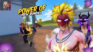 New Awesome Animations & Skins with Crazy Look Changer Bundle Op Solo Vs Squad Gameplay  Free Fire