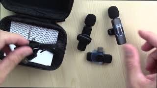 HMKCH Wireless Lavalier Microphone for Android