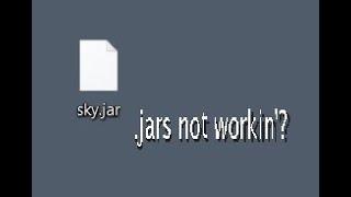 .Jar Files Not Working | How to Open .jar Files and Install Java