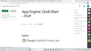 App Engine: Qwik Start - PHP || Lab Solution || Qwiklabs Arcade 2023