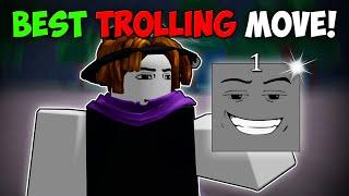 This Move is PROBABLY the BEST TROLLING MOVE in The Strongest Battlegrounds | ROBLOX