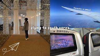 flying to south korea alone ️️