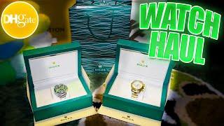 CRAZY WATCH HAUL! | DHGATE UNBOXING & REVIEW! (ROLEX)