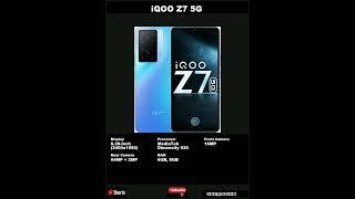 iQOO Z7 5G SmartPhone Features|#shorts