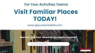 New Experience for your activities team: Visit Familiar Places