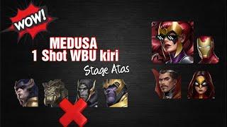 Medusa One Shot WBU Guide | Marvel Future Fight Indonesia