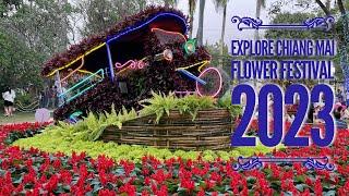 Exploring Chiang Mai, Thailand - Flower Festival 2023