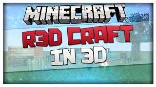 Minecraft Texture Pack - R3D Craft with 3D Models! Realistic 3D Resource Pack! 1.8.3 / 1.8.1 / 1.8