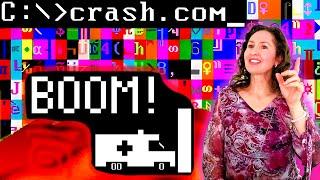 Mum Infects DOS With Viruses (1980s/90s) - CRASH + PINGPONG + MARS LAND + HHnHH & MORE!!!