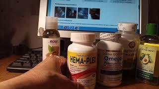 iHerb. Посылки. Solgar Омега-3Тройная сила.Железо Hema-Plex. Магния  таурат. Масла авокадо и миндаля