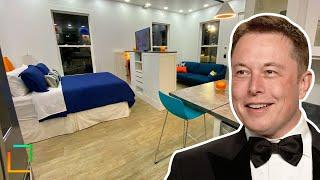 Inside Elon Musk's $50,000 House