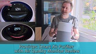 Provirtec Smart Air Purifier Review - Best Air Quality Monitor & Purifier Combo?