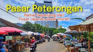 MAU JUALAN JAJANAN PASAR DI SINI  KULAK'AN NYA || PASAR PETERONGAN SEMARANG