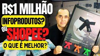 Renda Extra: Shopee ou Vender curso? Como Ganhar Dinheiro com Ecommerce e Venda de Cursos Online