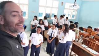 VISITING A MIDDLE SCHOOL IN INDONESIA | SMP Angkasa Adisucipto