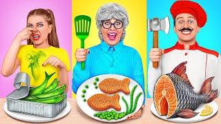 Кулинарный Челлендж: Я против Бабушки | Эпичная Битва С Едой от Multi DO Challenge