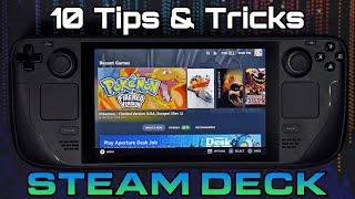 Steam Deck | 10 Tips & Tricks For New Owners!