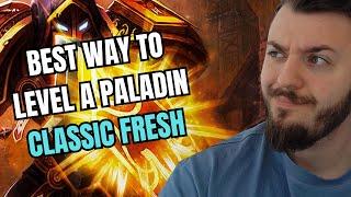 BEST WAY TO LEVEL PALADIN CLASSIC WOW ( lvl 20+ )