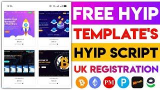 How to Create Hyip Website 2021 | How to make HYIP website | Free Hyip Template | Zia Skills