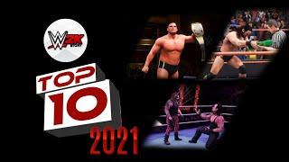 WWE2K Story - Top 10 Moments of 2021