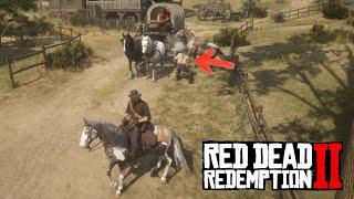 Red Dead Redemption 2 (Uncle kills an innocent man Funny Moments)