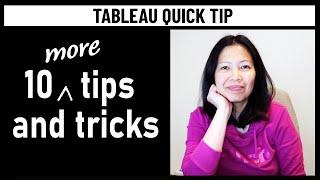 10 more Tableau tips and tricks you should know | sqlbelle