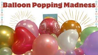 FUN HAPPY BIRTHDAY BALLOON BURSTING | ASMR #asmr #popping #subscribe #balloons #satisfying