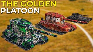 The DOOM Platoon in World of Tanks - 2 x FV4005 and a Light Tank | Skill4ltu, Dakillzor, DezGamez