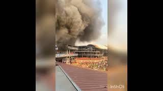 kajetia Market  catch fire 