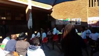 African dance by learners from Carter Primary