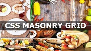 CSS Masonry Grid for Image Gallery - CSS Grid