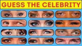 Guess 50 Celebrities By Their Eyes | Celebrity Quiz Game