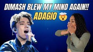 Mind-Blown Again!  Vocal Coach Reacts to Dimash's Unbelievable 'Adagio' Performance! 